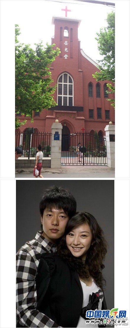 凌瀟肅唐一菲武漢辦婚禮 教堂結婚網友直擊