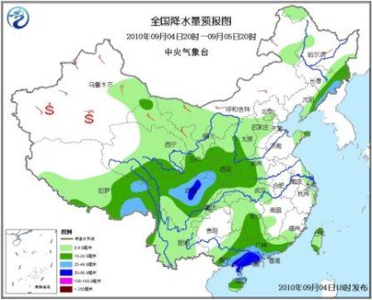 北方大部迎冷空氣將降溫 川粵瓊三省局地有暴雨