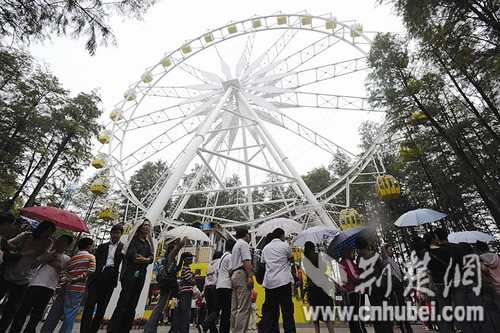 圖為：中山公園已經成為市民休閑的好去處 記者葉茂林 攝