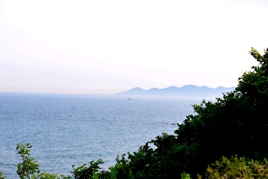 遠眺青島近海島嶼 如夢如幻宛若仙境