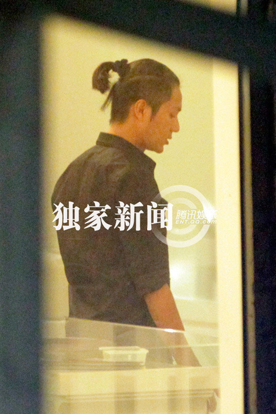 陳坤帶兒子優優宴客好友
