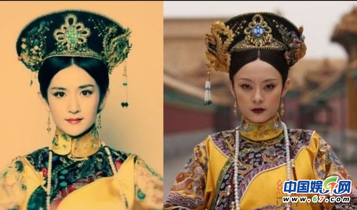 謝娜經典模仿造型