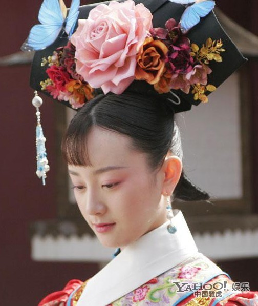 孫子大傳——景甜，本來景甜的美是甜美的小家碧玉，但是孫子大傳的造型做得大氣而古樸，效果反而比專門為景甜量身打造的戰國造型漂亮很多。