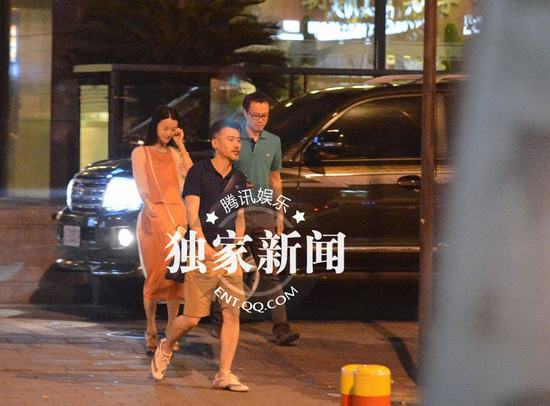 吳秀波桃花運不斷 深夜會靚麗神秘女