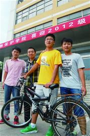 青農大最牛新生從煙臺騎到青島 12小時騎行200公里