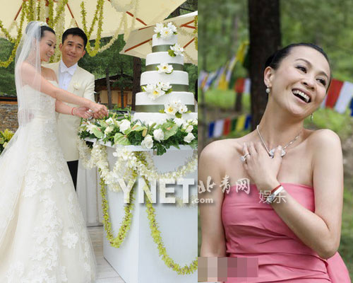 一線女星婚禮美貌排場(chǎng)盤點(diǎn) 鐘楚紅百萬婚紗戰(zhàn)林青霞