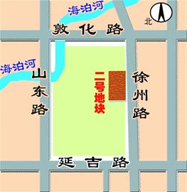 市北CBD兩商業地塊成功拍賣