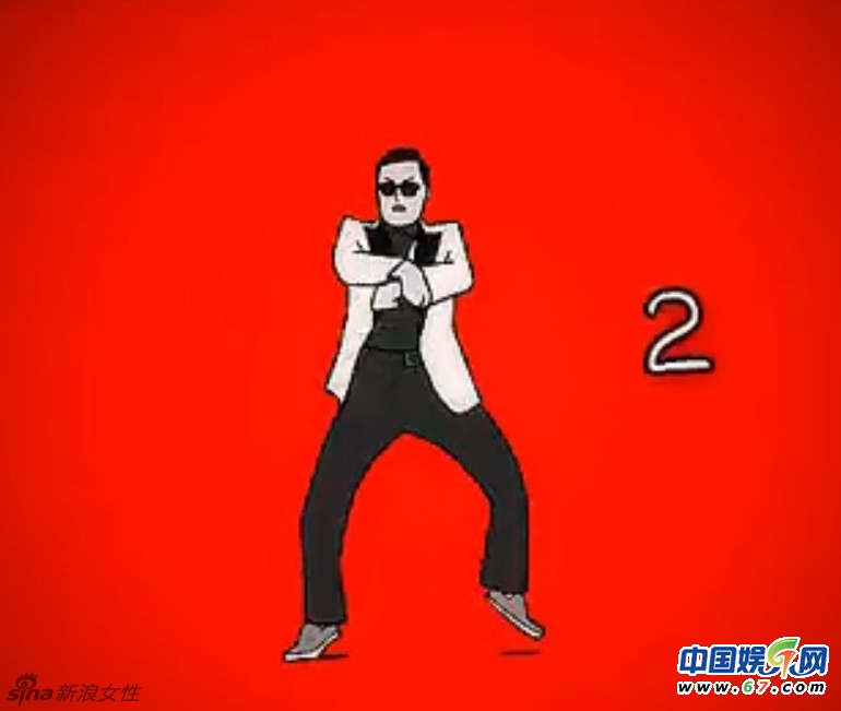 江南style教學