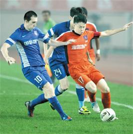 青島中能迎來黃金周 8天內3戰狂攬9分