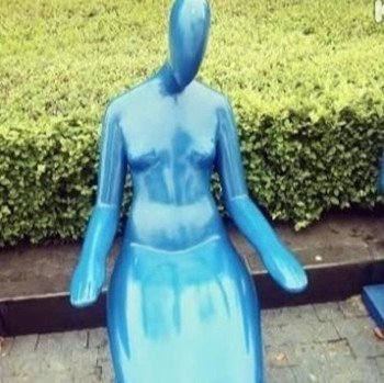 景區裸女座椅