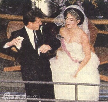麥當娜昔日結婚照曝光