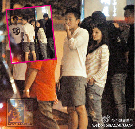 大S街頭素顏緊牽老公汪小菲 身材發胖凸大肚