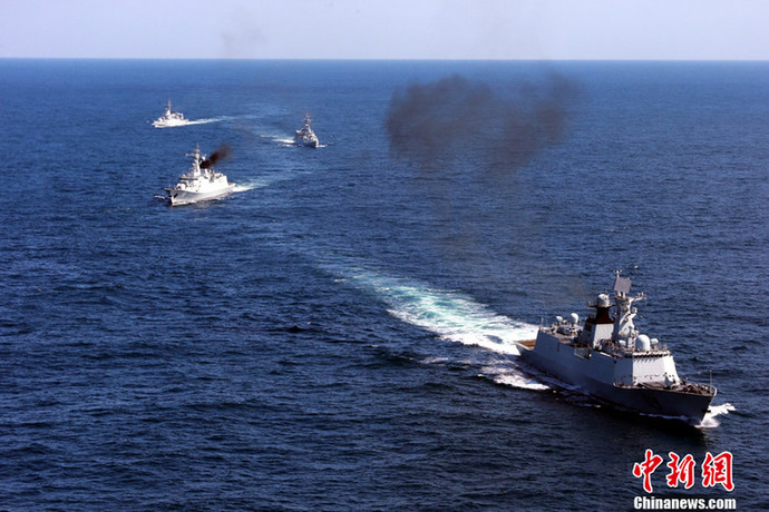 中國東海練兵高清圖集 日媒:是解放軍作戰預案
