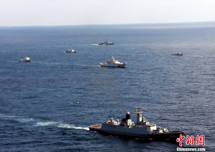中國東海練兵高清圖集 日媒:是解放軍作戰預案