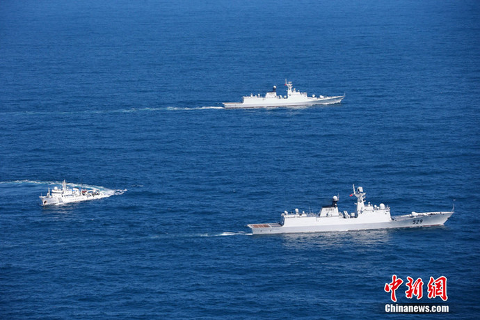 中國東海練兵高清圖集 日媒:是解放軍作戰預案