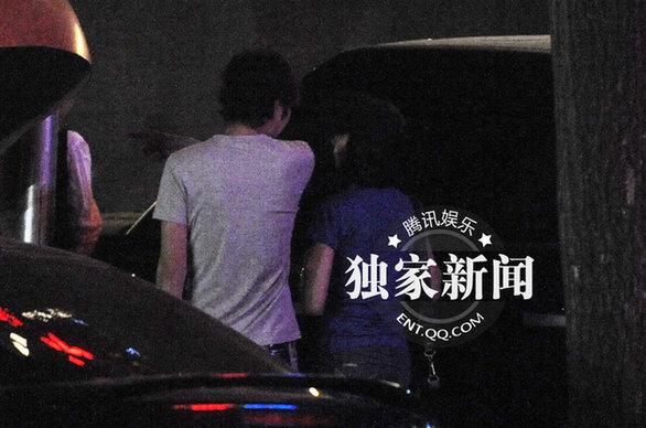 董潔與'小三'王大治吃飯照曝光 未有親密舉動