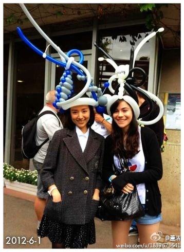 2012年當紅明星微博賣萌囧照