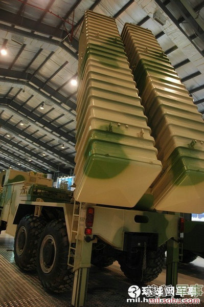 資料圖：B-611M導彈發射車。