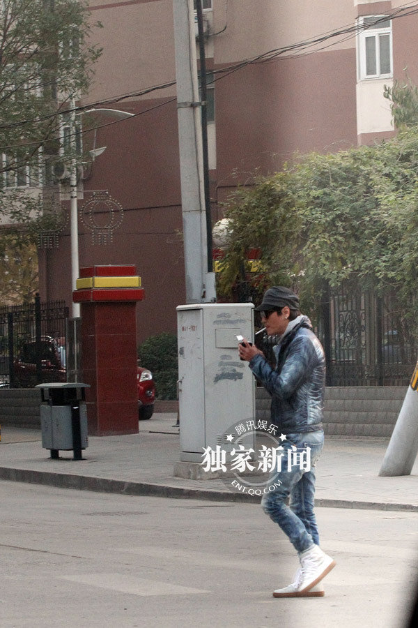 蘇巖孕后首現身羅嘉良陪同