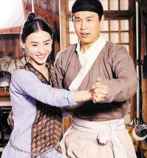 張柏芝和小沈陽出演趙本山投資的電影《河東獅吼2》