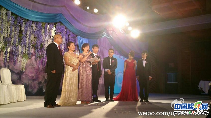 金志文金蘭三亞大婚現場