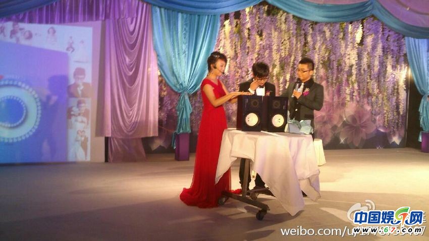 金志文金蘭三亞大婚現場