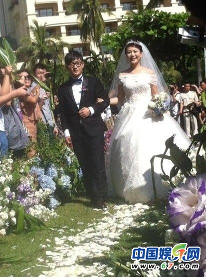 金志文金蘭三亞大婚現場
