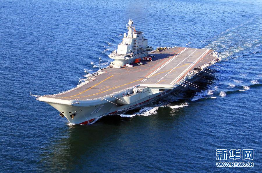（軍事）（1）我航空母艦順利進行殲—15飛機起降飛行訓練