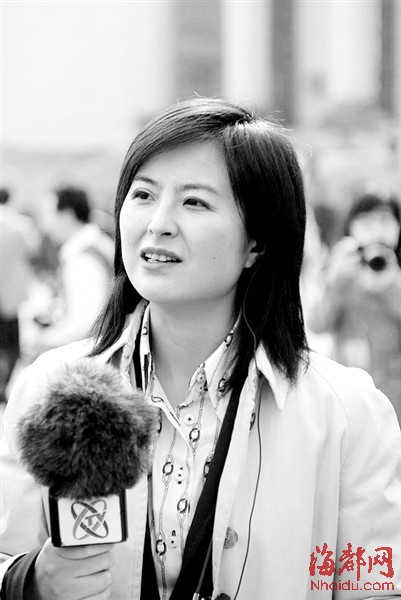 張泉靈，主持《人物周刊》《焦點訪談》《新聞會客廳》等