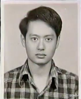 網友熱轉的李安年輕時照片