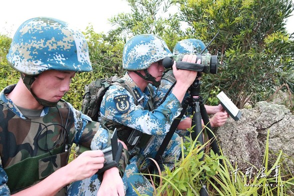 中國海軍陸戰隊生存訓練直擊
