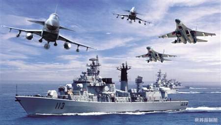 解放軍不斷錘煉陸海空天電一體化作戰(zhàn)能力。