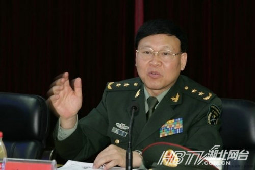 資料圖：新任總政治部主任張陽。