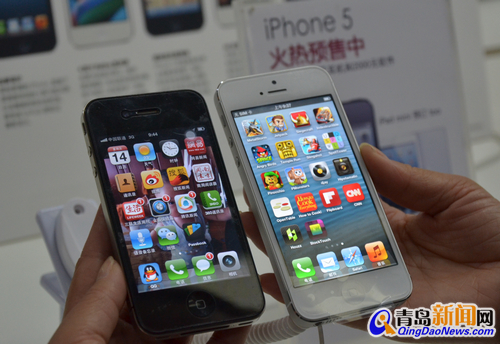iphone5青島首發 圖解新一代智能利器