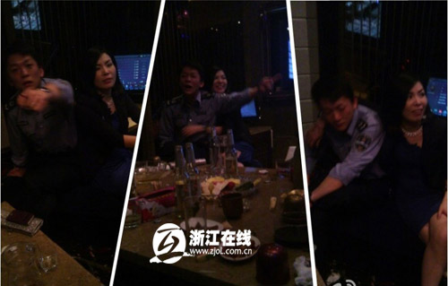安監所長穿制服疑抱三陪女 回應：都是朋友(圖)
