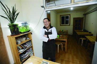 大學畢業后來青創業的劉硯強一步步走上正軌
