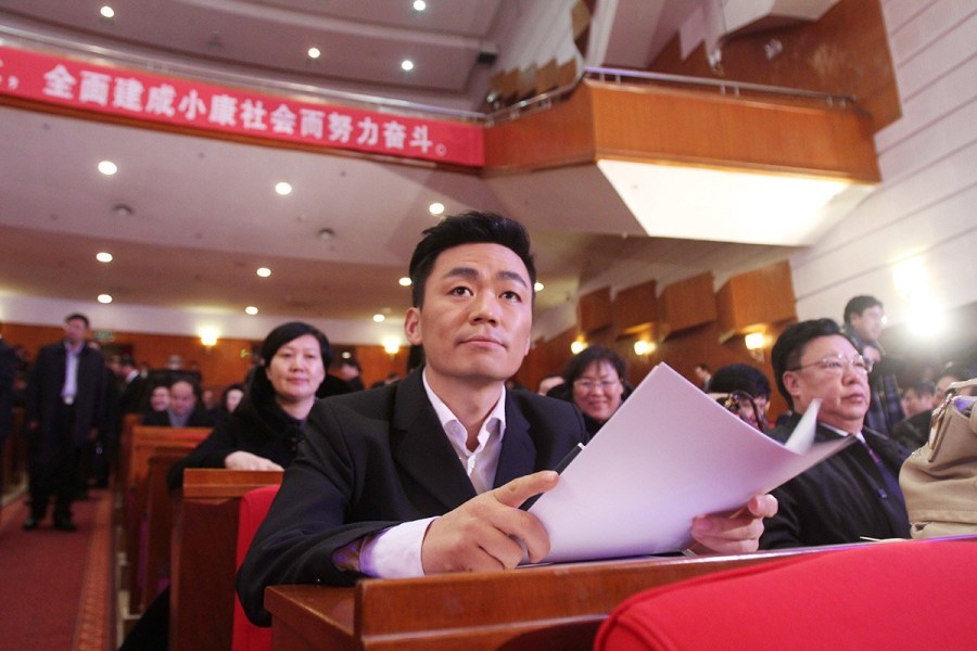 兩會(huì)上的明星委員派頭十足