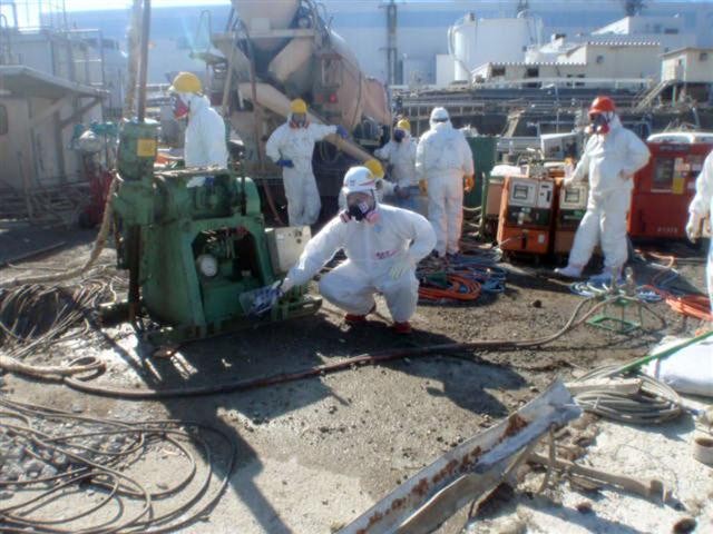 日媒公開福島核事故現場照片