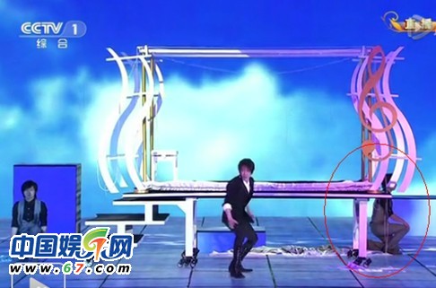 圖揭2013年春晚劉謙“魔琴” 網友：道具藏私密部位無節操