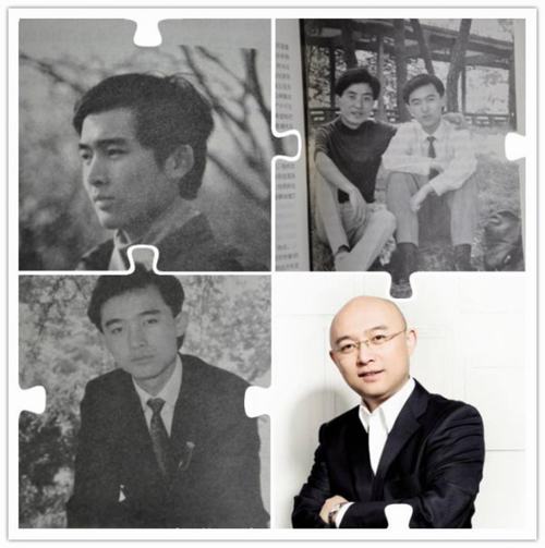 一線光頭男星罕見留發照：徐崢青澀 孟非樂嘉文藝范兒
