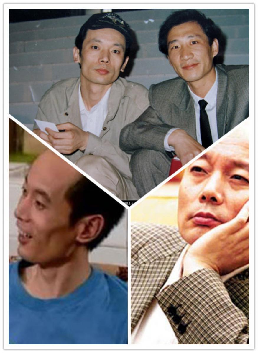 一線光頭男星罕見留發照
