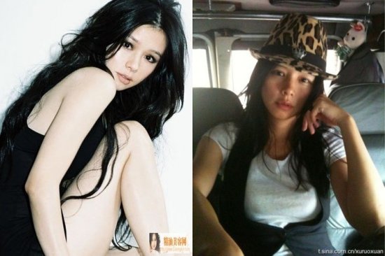 美女明星素顏比“真相”