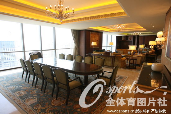 組圖：貝克漢姆青島下榻總統套房曝光 內飾豪華令人咋舌【3】