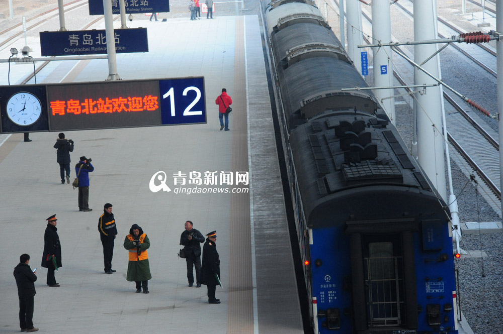 青島火車北站啟用 首列火車今停靠