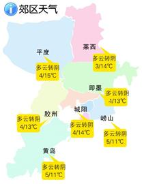 今日市區晴間多云空氣質量良 最高溫7℃左右