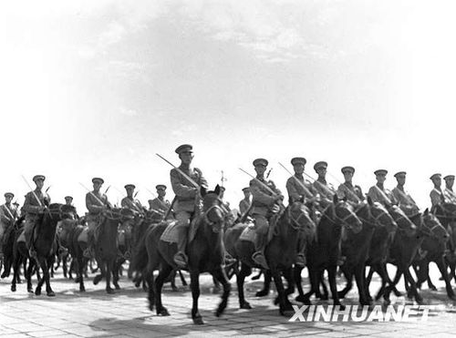 1953年國慶閱兵 人民軍隊正規化建設成果