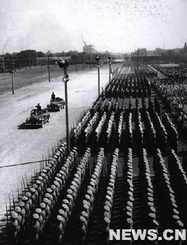 1953年國慶閱兵 人民軍隊正規化建設成果