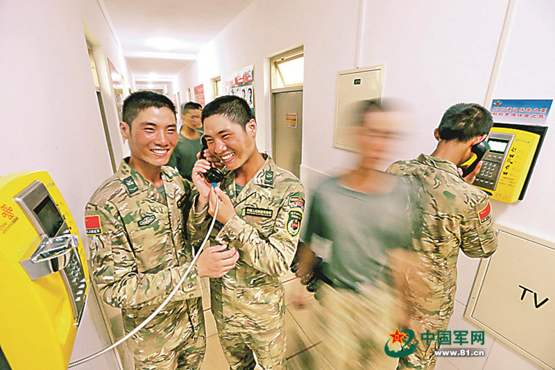 組圖：走進閱兵訓練基地
