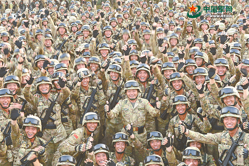 組圖：走進閱兵訓練基地