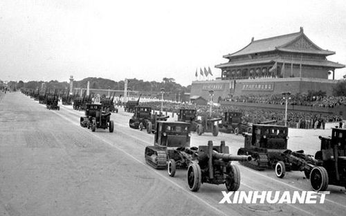 1954年國慶閱兵 受閱部隊編成出現新變化